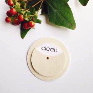 Clean Dirty Dishwasher Sign